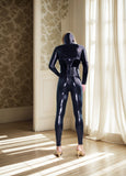 Men Latex Catsuits Full body wrap Hood