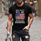 Man T Shirt Summer Gray Loose Cotton Bottom Shirt