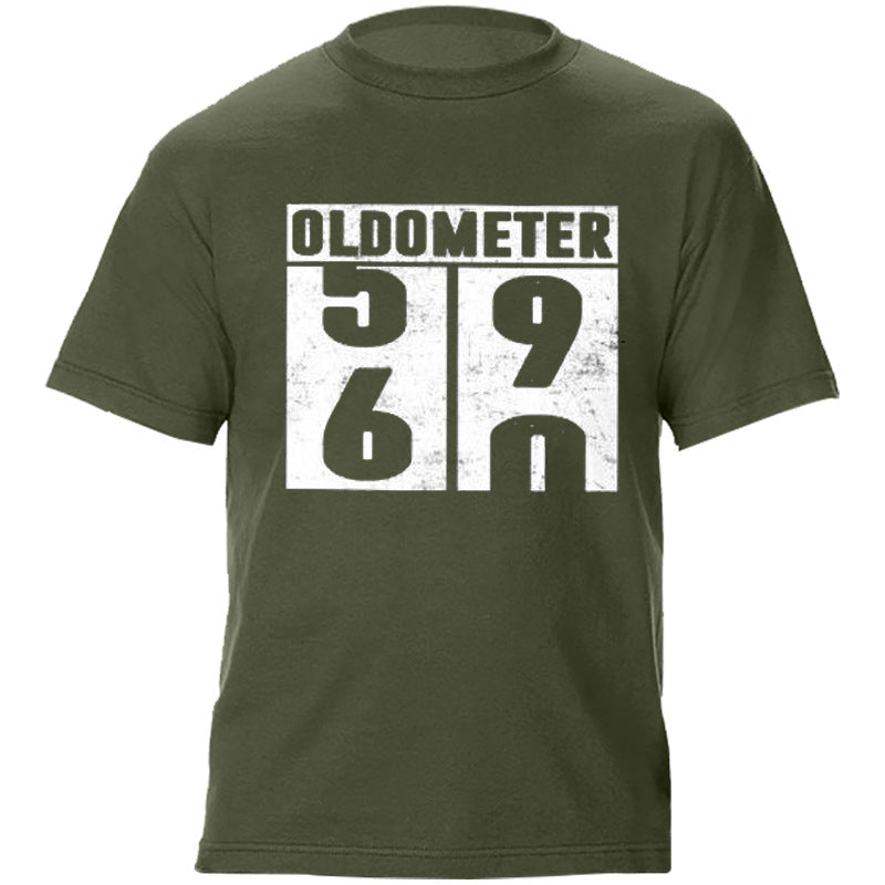 Man T Shirt Cotton round Neck Heat Transfer Patch Short Sleeve Shirt