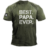 Man T Shirt Black Youth Loose Casual Collarless Ordinary Cotton Letters T-shirt