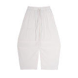 Etai men's fashion striped wide-leg cropped pants - lightweight, high-quality drawstring casual trousers for summer