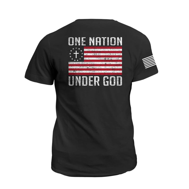 Man T Shirt Cotton round Neck Heat Transfer Patch Short Sleeve Shirt