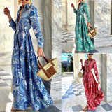 Betty Draper Valentine's Day Dress Blue Long Sleeve Dress Women's Dress