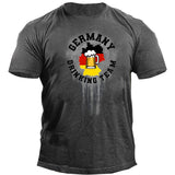Man T Shirt Casual Black Loose Youth Cotton T-shirt Sweater Shirts