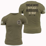 Man T Shirt Cotton round Neck Heat Transfer Patch Short Sleeve Shirt