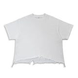 Etai men's clothing high-quality pure cotton distressed boxy short-sleeve men's t-shirt - vintage streetwear ripped tee