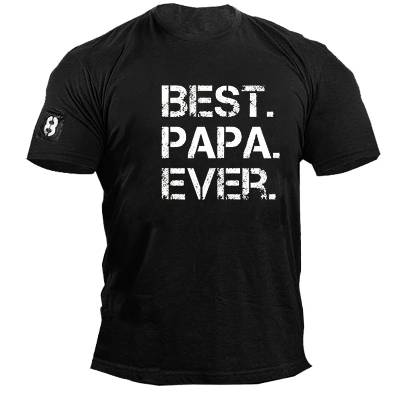 Man T Shirt Black Youth Loose Casual Collarless Ordinary Cotton Letters T-shirt