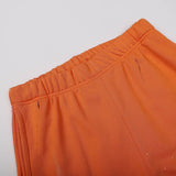 GD Flared Trousers Hand-Painted Paint-Splashing Style Graffiti Distressed Casual Trousers