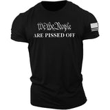 Man T Shirt Summer Letter Cotton Slim Sports Green Youth T-shirt