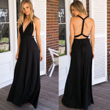 Valentine's Day Dress Backless Sexy Lace-up Bandage One-Piece Dress