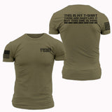 Man T Shirt Summer Green with Letters Youth Slim Sports Non-Hooded Collarless Ordinary Cotton T-shirt