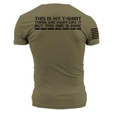 Man T Shirt Summer Green with Letters Youth Slim Sports Non-Hooded Collarless Ordinary Cotton T-shirt
