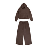 Etai men's clothing autumn/winter heavyweight zip-up hoodie and pants set - high-quality, relaxed fit, trendy casual outfit