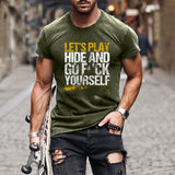 Man T Shirt Cotton round Neck Heat Transfer Patch Short Sleeve Shirt