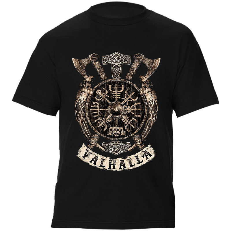 Man T Shirt Cotton round Neck Heat Transfer Patch Short Sleeve Shirt