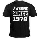 Man T Shirt Summer Sports Not Hooded Letters Youth Loose Black T-shirt