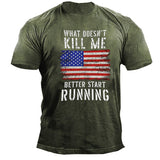 Man T Shirt Summer Gray Loose Cotton Bottom Shirt