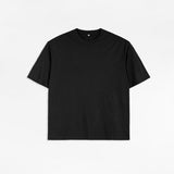 Etai men's clothing premium boxy fit heavyweight t-shirt - trendy men's apparel, solid color, small collar, 100% cotton short sleeve