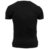 Man T Shirt Cotton round Neck Heat Transfer Patch Short Sleeve Shirt