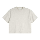 Etai men's apparel cross-border trendy brand short-sleeve solid color t-shirt - high-quality pure cotton men's crew neck undershirt