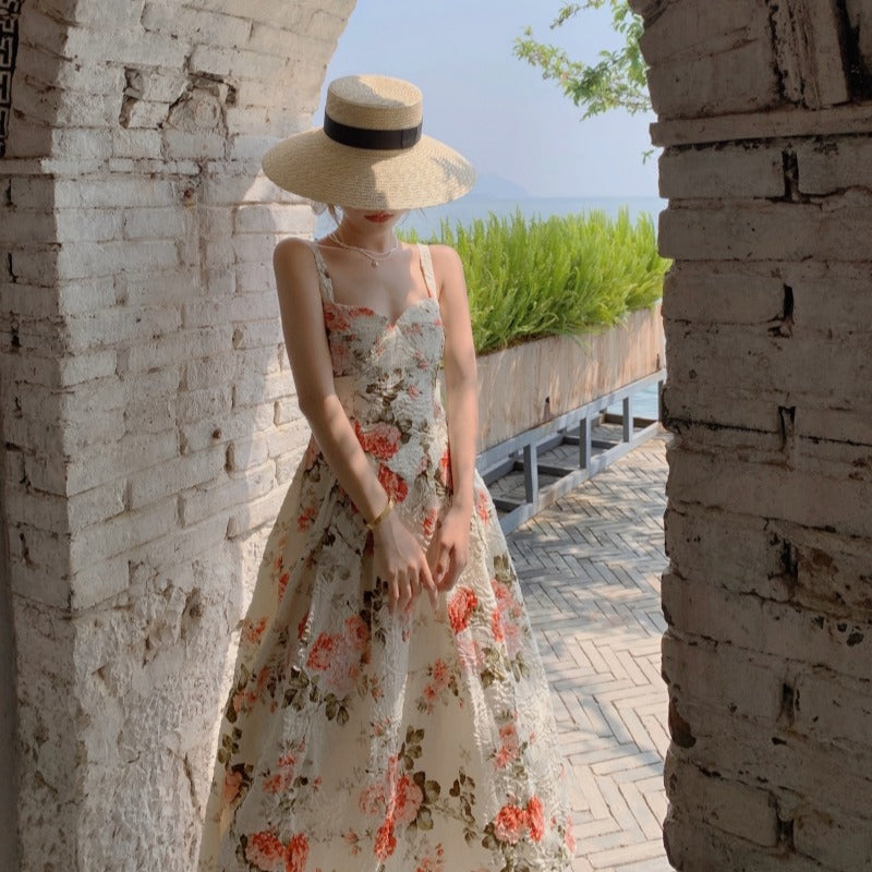 Betty Draper Valentine's Day Dress Vintage Floral Dress for Women Spring and Summer Print
