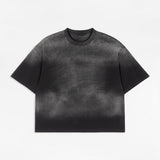 Etai men's clothing trendy brand high-quality "spray monkey" boxy oversized t-shirt - men's heavyweight 100% cotton short sleeve tee