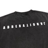 saint m t shirts  s.m abstract letter graphic crew neck pullover short sleeve top - wholesale