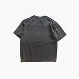 saint m t shirts  s.m collaboration letter graphic limited edition crew neck pullover short sleeve t-shirt - wholesale