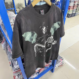 saint m t shirts  s.m. evil bat graphic crewneck pullover short sleeve t-shirt - wholesale