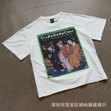 saint m t shirts  s.m world tour commemorative crew neck pullover short sleeve t-shirt - wholesale