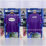 saint m t shirts  s.m cartoon print crew neck pullover short sleeve top - wholesale