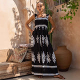 Women's dress: hot-selling beach dress for women on amazon us & aliexpress - vacation style printed bandeau dress