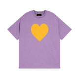 Drew house t-shirt - spring/summer d@ew heart & letter graphic crew neck pullover short sleeve - wholesale