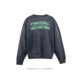 Saint m hoodie spring & fall s.m ghost in the shell pattern round neck pullover sweatshirt