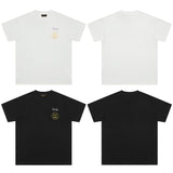 Drew house t-shirt - spring/summer - d@ew smiley face embroidered letter crew neck short sleeve