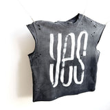 saint m t shirts  s.m letter print limited edition pullover casual tank top - wholesale