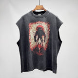 saint m t shirts  s.m prince of persia pattern crew neck pullover tank top - wholesale