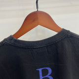saint m t shirts  s.m phantom letter graphic crew neck pullover short sleeve top - wholesale