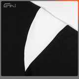 Etai men's clothing high-quality pure cotton boxy color block polo shirt - trendy men's brand, drop shoulder, turn-down collar, short sleeve tee