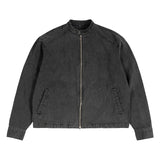 Street stand-up collar jacket distressed men's outwearfall and winteramerican retroboxy short wide tops