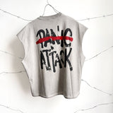 saint m t shirts  s.m letter print limited edition pullover casual tank top - wholesale