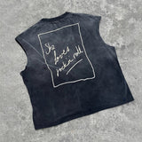 saint m t shirts  s.m. rock 'n' roll limited edition crew neck pullover casual tank top - wholesale