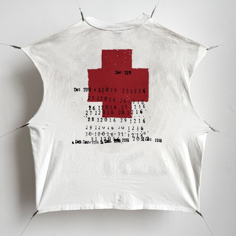 saint m t shirts  s.m letter graphic limited edition pullover casual tank top - wholesale