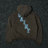 Saint m hoodie spring & fall s.m little angel limited pattern pullover hooded sweatshirt