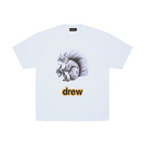 Drew house t-shirt - spring/summer d@ew cartoon squirrel graphic crew neck pullover short sleeve - wholesale
