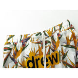 Drew house pants spring/summer d@ew botanical & ocean series patterned casual beach shorts