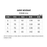 Saint m hoodie - autumn/winter s.m basic letter print pullover hoodie - wholesale single piece