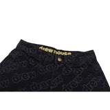 Drew house pants spring & fall d@ew full printed barrage letterstraight-legjeans