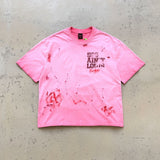 saint m t shirts  s.m street graffiti style crew neck pullover short sleeve t-shirt - wholesale