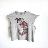 saint m t shirts  s.m. red chili band limited edition pullover casual tank top